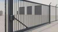 Electric Commercial Security Gates