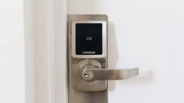 Carbine digital lock with card reader fitted on a Perth job, key still works as backup Carbine digital lock with card reader fitted on a Perth job, key still works as backup