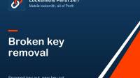 Broken key removal