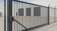 Electric Commercial Security Gates